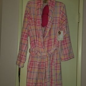 Adonna plush wrap robe